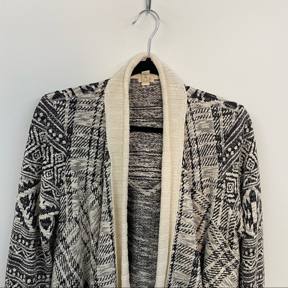 Anthropologie Tiny Mazarine Jacquard Knit Cardigan - Picture 4 of 12